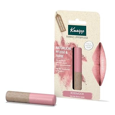Kneipp Farbige Lippenpflege Rosewood Mit Bio Sheabutter & Vitamin E 3,5g Kneipp Farbige Lippenpflege Rosewood Mit Bio Sheabutter & Vitamin E 3,5g