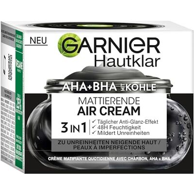Garnier Gesichtscreme - Niacinamid, AHA+BHA, 50ml Garnier Gesichtscreme - Niacinamid, AHA+BHA, 50ml