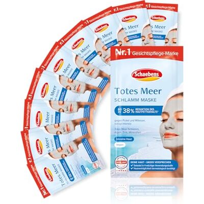 Schaebens Totes Meer Maske, 10 x 15 ml Reinigung Schaebens Totes Meer Maske, 10 x 15 ml Reinigung