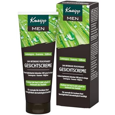 Kneipp MEN 24h Intensive Feuchtigkeit Gesichtscreme Gesichtspflege für Männer vegan 75ml Kneipp MEN 24h Intensive Feuchtigkeit Gesichtscreme Gesichtspflege für Männer vegan 75ml