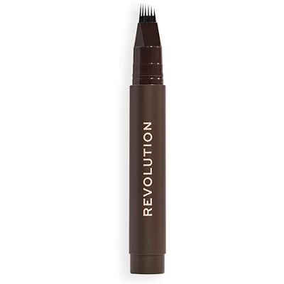 Revolution Beauty London Revolution Instant Brow Hair Pen, Präzisions-Applikator für Haarähnliche Striche, Langanhaltender Augenbrauenstift, Dunkles Braun, Tierversuchsfrei & Vegan, 1,8 ml Revolution Beauty London Revolution Instant Brow Hair Pen, Präzisions-Applikator für Haarähnliche Striche, Langanhaltender Augenbrauenstift, Dunkles Braun, Tierversuchsfrei & Vegan, 1,8 ml