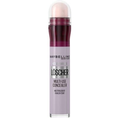 MAYBELLINE New York Instant Anti-Age Löscher Color Corrector Concealer gegen fahlen Teint & Gelbstich, Mit Goji-Beere, Mikro-Lösch-Applikator für präzises Abdecken, Lila, 6,8ml MAYBELLINE New York Instant Anti-Age Löscher Color Corrector Concealer gegen fahlen Teint & Gelbstich, Mit Goji-Beere, Mikro-Lösch-Applikator für präzises Abdecken, Lila, 6,8ml