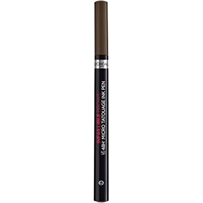 L'Oreal Paris L'Oréal Paris Unbelieva Brow Micro Tatouage 109 Ebony, wischfester Filzstift mit Dreizack-Spitze, bis zu 48H Halt, Microblading-Effekt L'Oreal Paris L'Oréal Paris Unbelieva Brow Micro Tatouage 109 Ebony, wischfester Filzstift mit Dreizack-Spitze, bis zu 48H Halt, Microblading-Effekt