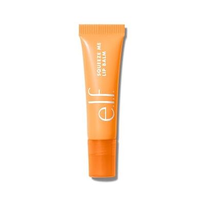 e.l.f. Squeeze Me Lip Balm, feuchtigkeitsspendender Lippenbalsam für einen Hauch von Farbe, mit Hyaluronsäure, vegan & tierversuchsfrei, Peach e.l.f. Squeeze Me Lip Balm, feuchtigkeitsspendender Lippenbalsam für einen Hauch von Farbe, mit Hyaluronsäure, vegan & tierversuchsfrei, Peach