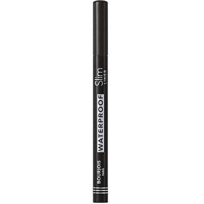 Bourjois Liner Slim Waterproof Eyeliner, hochpigmentiert, ohne Verschmieren, schnell trocknend, 1 ml, Ultra Black IV Bourjois Liner Slim Waterproof Eyeliner, hochpigmentiert, ohne Verschmieren, schnell trocknend, 1 ml, Ultra Black IV