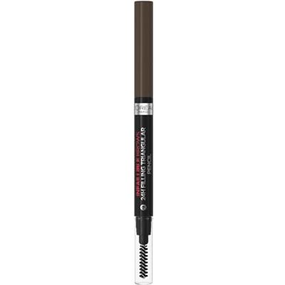 L'Oreal Paris L'Oréal Paris Augenbrauenstift mit herausdrehbarer Dreiecksspitze für definierte und natürliche Augenbrauen, Infaillible Brows 24h Brow Filling Triangular Pencil, Nr. 1.0 Ebony L'Oreal Paris L'Oréal Paris Augenbrauenstift mit herausdrehbarer Dreiecksspitze für definierte und natürliche Augenbrauen, Infaillible Brows 24h Brow Filling Triangular Pencil, Nr. 1.0 Ebony
