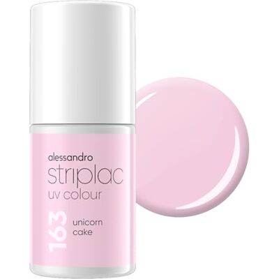 alessandro Striplac UV-Nagellack Unicorn Cake Deckend & Kratzfest bis zu 15 Tage Leichtes Auftragen Schonende Abziehtechnologie Vegan Pastell-Rosa, 6,5ml alessandro Striplac UV-Nagellack Unicorn Cake Deckend & Kratzfest bis zu 15 Tage Leichtes Auftragen Schonende Abziehtechnologie Vegan Pastell-Rosa, 6,5ml