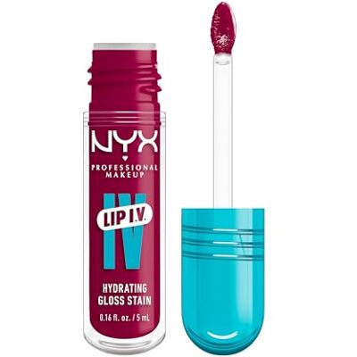 NYX PROFESSIONAL MAKEUP , LIP IV Hydrating Gloss Serum Lipgloss 19 Magenta Mist NYX PROFESSIONAL MAKEUP , LIP IV Hydrating Gloss Serum Lipgloss 19 Magenta Mist