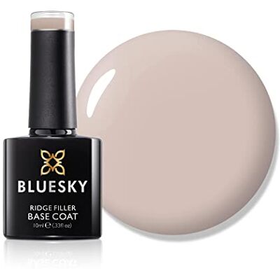 Bluesky Gel Nail Polish, Ridge Filler Base Coat, MB07, Nude, 10ml, Gel Nagellack Rillenfüllender Glatt Grundlack Nackt (Härtung unter UV-LED-Lampe erforderlich), 10 ml Bluesky Gel Nail Polish, Ridge Filler Base Coat, MB07, Nude, 10ml, Gel Nagellack Rillenfüllender Glatt Grundlack Nackt (Härtung unter UV-LED-Lampe erforderlich), 10 ml