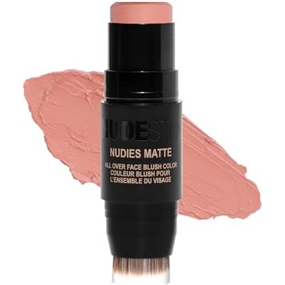 Nudestix Nudies Matte Blush Stick Bare Back – Creme Rouge Stick – Natürliches Mattes Finish, Langanhaltend, Vegan – Für Wangen, Augen & Lippen 7g Nudestix Nudies Matte Blush Stick Bare Back – Creme Rouge Stick – Natürliches Mattes Finish, Langanhaltend, Vegan – Für Wangen, Augen & Lippen 7g