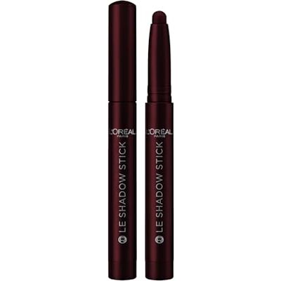L'Oreal Paris L'Oréal Paris Augen Make-up, Le Shadow Stick Lidschatten-Stift für intensive Smokey-Eye Looks, Cremiger Eyeliner & Lidschatten, Wischfest & Langer Halt, Farbe: 125 Bordeaux L'Oreal Paris L'Oréal Paris Augen Make-up, Le Shadow Stick Lidschatten-Stift für intensive Smokey-Eye Looks, Cremiger Eyeliner & Lidschatten, Wischfest & Langer Halt, Farbe: 125 Bordeaux