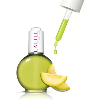 LALILL Nail Cuticle Oil 75ml Nagelhautöl Melone – Nagelpflegeöl mit Mandelöl & Pfirsichkernöl – Veganes Maniküre Öl für Nagelhaut & Nägel – mit Pipette für präzise Dosierung LALILL Nail Cuticle Oil 75ml Nagelhautöl Melone – Nagelpflegeöl mit Mandelöl & Pfirsichkernöl – Veganes Maniküre Öl für Nagelhaut & Nägel – mit Pipette für präzise Dosierung