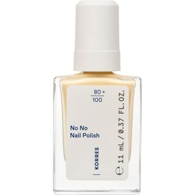 KORRES No No Nail Polish 32 Pastel Yellow – veganer 10-Free Nagellack mit Gel-Effekt, hoher Deckkraft & brillantem Glanz, splitterfest, 11 ml – natürlich gepflegte Nägel ohne Schadstoffe KORRES No No Nail Polish 32 Pastel Yellow – veganer 10-Free Nagellack mit Gel-Effekt, hoher Deckkraft & brillantem Glanz, splitterfest, 11 ml – natürlich gepflegte Nägel ohne Schadstoffe