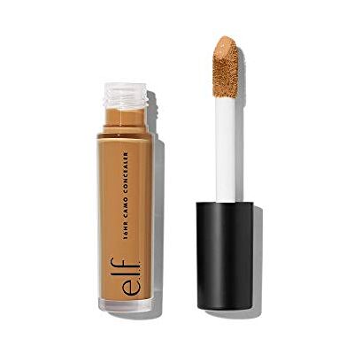 e.l.f. 16HR Camo Concealer, volle Deckkraft & hochpigmentiert, mattes Finish, Medium Neutral, 0,203 Fl Oz (6mL) e.l.f. 16HR Camo Concealer, volle Deckkraft & hochpigmentiert, mattes Finish, Medium Neutral, 0,203 Fl Oz (6mL)