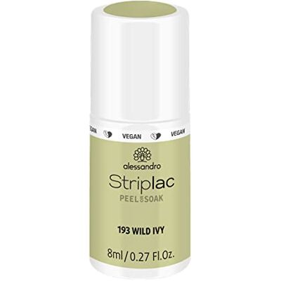 alessandro Striplac UV-Nagellack Wild Ivy– Schonend und langanhaltend – Einfache Entfernung dank Peel-Off-Technologie – Vegan und tierversuchsfrei – 8 ml alessandro Striplac UV-Nagellack Wild Ivy– Schonend und langanhaltend – Einfache Entfernung dank Peel-Off-Technologie – Vegan und tierversuchsfrei – 8 ml