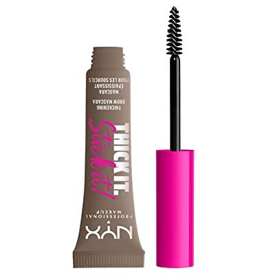 NYX PROFESSIONAL MAKEUP Augenbrauen-Mascara mit bis zu 16h Halt, Für getönte und vollere Augenbrauen, Thick It. Stick It! Brow Mascara, Taupe (Braun) NYX PROFESSIONAL MAKEUP Augenbrauen-Mascara mit bis zu 16h Halt, Für getönte und vollere Augenbrauen, Thick It. Stick It! Brow Mascara, Taupe (Braun)