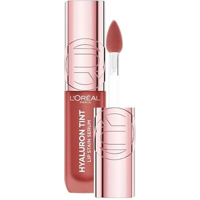 L'Oreal Paris L'Oréal Paris Hyaluron Tint Lip Stain Serum, 12H haltende schwerelose Farbe, Feuchtigkeitsspendend, Lipgloss, Farbe: 640 Tea Time, 5 ml L'Oreal Paris L'Oréal Paris Hyaluron Tint Lip Stain Serum, 12H haltende schwerelose Farbe, Feuchtigkeitsspendend, Lipgloss, Farbe: 640 Tea Time, 5 ml