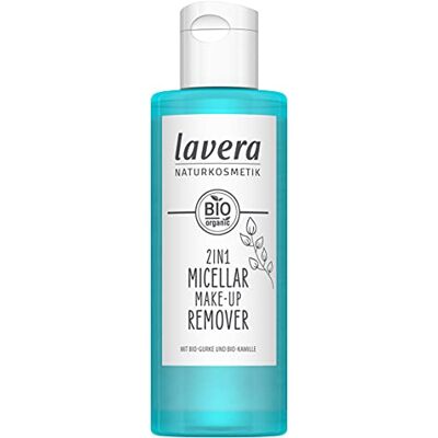 lavera 2in1 Micellar Make-up Remover Make-Up Entferner glutenfrei Vegan ohne Silikone -ohne Mineralöl ohne Mikroplastik Bio-Gurkenextrakt Bio-Kamillenextrakt 100ml lavera 2in1 Micellar Make-up Remover Make-Up Entferner glutenfrei Vegan ohne Silikone -ohne Mineralöl ohne Mikroplastik Bio-Gurkenextrakt Bio-Kamillenextrakt 100ml