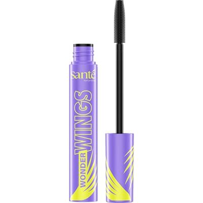 Santé naturally. Wonder Wings Mascara 9 ml 2-in-1 Hybrid Mascara mit Peptiden, Arginin & Bio-Koffein sofortige Länge & Definition plus Wimpern-Wachstumsboost vegan, parfümfrei Santé naturally. Wonder Wings Mascara 9 ml 2-in-1 Hybrid Mascara mit Peptiden, Arginin & Bio-Koffein sofortige Länge & Definition plus Wimpern-Wachstumsboost vegan, parfümfrei