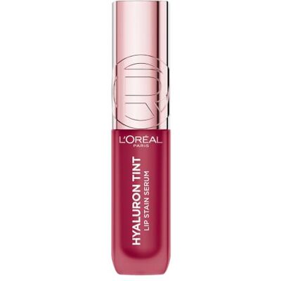 L'Oreal Paris L'Oréal Paris Hyaluron Tint Lip Stain Serum, 12H haltende schwerelose Farbe, Feuchtigkeitsspendend, Lipgloss, Farbe: 490 Berry Jolie, 5 ml L'Oreal Paris L'Oréal Paris Hyaluron Tint Lip Stain Serum, 12H haltende schwerelose Farbe, Feuchtigkeitsspendend, Lipgloss, Farbe: 490 Berry Jolie, 5 ml