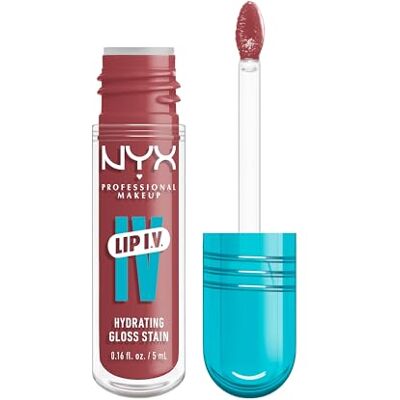 NYX PROFESSIONAL MAKEUP , LIP IV Hydrating Gloss Serum Lipgloss 17 Petal Pourin' NYX PROFESSIONAL MAKEUP , LIP IV Hydrating Gloss Serum Lipgloss 17 Petal Pourin'