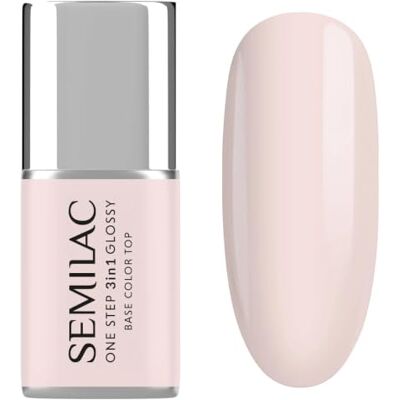 Semilac UV-Nagellack 3in1 One Step Glossy S255 Ecru 7 ml Semilac UV-Nagellack 3in1 One Step Glossy S255 Ecru 7 ml