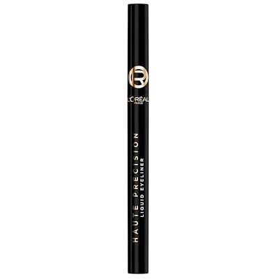 L'Oreal Paris L'Oréal Paris Augen Make-up, Haute Precision Eyeliner für intensive Farbe & präzise Linien, Flüssiger Lidstrich-Stift, Wasserfest & 24H Halt, Farbe: Noir Silk (Schwarz) L'Oreal Paris L'Oréal Paris Augen Make-up, Haute Precision Eyeliner für intensive Farbe & präzise Linien, Flüssiger Lidstrich-Stift, Wasserfest & 24H Halt, Farbe: Noir Silk (Schwarz)