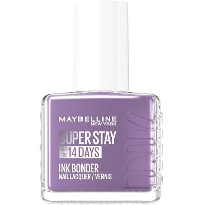 MAYBELLINE New York Super Stay Ink Bonder Nagellack 945 Lilac Love – langanhaltender Nagellack für starke Nägel und intensive Farbe, 12.3 ml MAYBELLINE New York Super Stay Ink Bonder Nagellack 945 Lilac Love – langanhaltender Nagellack für starke Nägel und intensive Farbe, 12.3 ml
