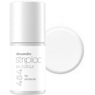 alessandro Striplac UV-Nagellack Tip Whitener French Nails Deckend & Kratzfest bis zu 15 Tage Leichtes Auftragen Schonende Abziehtechnologie- Vegan Weiß, 6,5ml alessandro Striplac UV-Nagellack Tip Whitener French Nails Deckend & Kratzfest bis zu 15 Tage Leichtes Auftragen Schonende Abziehtechnologie- Vegan Weiß, 6,5ml