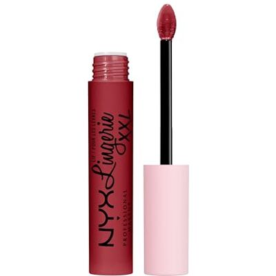 NYX PROFESSIONAL MAKEUP Lip Lingerie XXL, Flüssiger Lippenstift für langen Halt, Vegane Formel, 23 It's Hotter NYX PROFESSIONAL MAKEUP Lip Lingerie XXL, Flüssiger Lippenstift für langen Halt, Vegane Formel, 23 It's Hotter