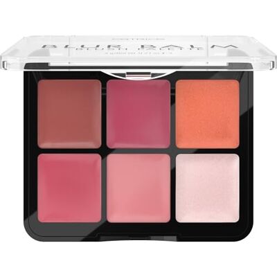 Catrice Cosmetics Catrice Blur Balm Blush Palette, Nr. 010, Mehrfarbig, 6 Farben, hochpigmentiert, sofortiges Ergebnis, natürlich, strahlend, vegan, ohne Parfüm, ohne Alkohol, ohne Parabene, 1er Pack (6g) Catrice Cosmetics Catrice Blur Balm Blush Palette, Nr. 010, Mehrfarbig, 6 Farben, hochpigmentiert, sofortiges Ergebnis, natürlich, strahlend, vegan, ohne Parfüm, ohne Alkohol, ohne Parabene, 1er Pack (6g)