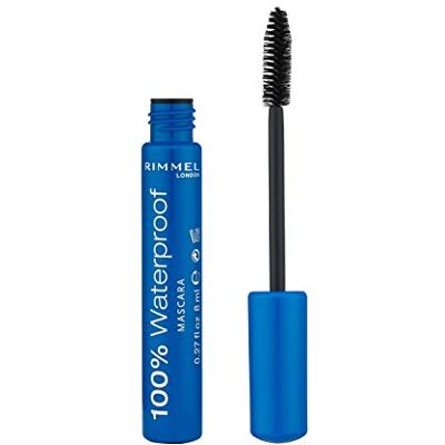 Rimmel London Rimmel Wasserdichte Mascara, Braun Schwarz, 8ml (1er Pack) Rimmel London Rimmel Wasserdichte Mascara, Braun Schwarz, 8ml (1er Pack)
