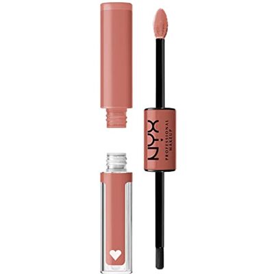 NYX PROFESSIONAL MAKEUP Lipgloss, Hochpigmentierte und langanhaltende Formel, Nicht abfärbend, Shine Loud, 25 Daring Damsel NYX PROFESSIONAL MAKEUP Lipgloss, Hochpigmentierte und langanhaltende Formel, Nicht abfärbend, Shine Loud, 25 Daring Damsel
