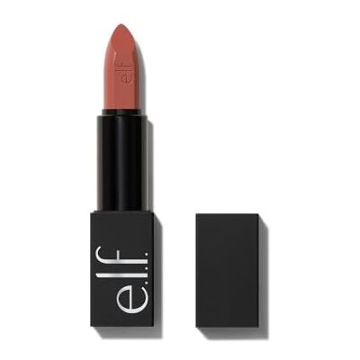 e.l.f. O Face Satin Lipstick, reichhaltig pigmentierter, pflegender & lang anhaltender cremiger Lippenstift, mit Jojoba angereichert, vegan & frei von Tierversuchen, Standing Ovation e.l.f. O Face Satin Lipstick, reichhaltig pigmentierter, pflegender & lang anhaltender cremiger Lippenstift, mit Jojoba angereichert, vegan & frei von Tierversuchen, Standing Ovation