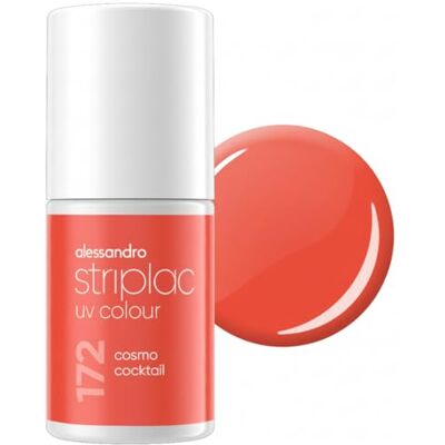 alessandro Striplac UV-Nagellack Cosmo Cocktail Deckend & Kratzfest bis zu 15 Tage Leichtes Auftragen Schonende Abziehtechnologie Vegan Rot, 6,5ml alessandro Striplac UV-Nagellack Cosmo Cocktail Deckend & Kratzfest bis zu 15 Tage Leichtes Auftragen Schonende Abziehtechnologie Vegan Rot, 6,5ml