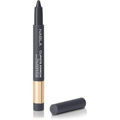 Nabla Cupid's Arrow Longwear Stylo, Midnight Grey Langhaftender und hochpigmentierter Stift Eyeliner, Lidschatten oder Lippenstift, cremige Textur für ein makelloses Make-up Nabla Cupid's Arrow Longwear Stylo, Midnight Grey Langhaftender und hochpigmentierter Stift Eyeliner, Lidschatten oder Lippenstift, cremige Textur für ein makelloses Make-up