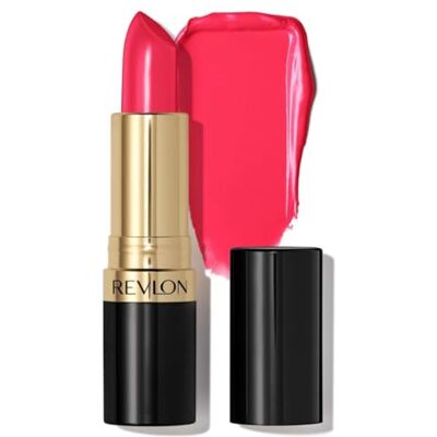 Revlon Super Lustrous Lippenstift, Cremige Formel für weiche, volle und gepflegte Lippen, 806 Electric Melon, 4.2g Revlon Super Lustrous Lippenstift, Cremige Formel für weiche, volle und gepflegte Lippen, 806 Electric Melon, 4.2g