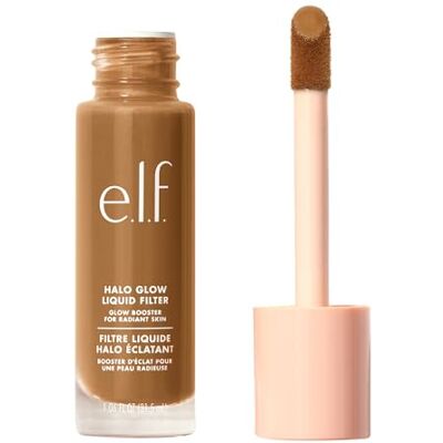 e.l.f. Halo Glow Liquid Filter, Teint-Booster für einen strahlenden Weichzeichner-Effekt, mit Hyaluronsäure, vegan und tierversuchsfrei, 5.5 Medium/Tan e.l.f. Halo Glow Liquid Filter, Teint-Booster für einen strahlenden Weichzeichner-Effekt, mit Hyaluronsäure, vegan und tierversuchsfrei, 5.5 Medium/Tan