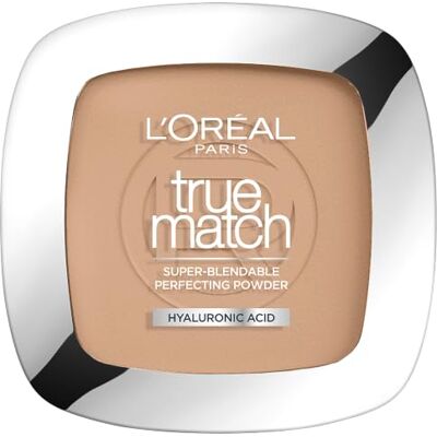 L'Oreal Paris L'Oréal Paris Puder Make up, Mattierendes Kompaktpuder mit LSF 8, Inkl. Spiegel und Schwamm, True Match Puder, Nr. 5.D, 9 g L'Oreal Paris L'Oréal Paris Puder Make up, Mattierendes Kompaktpuder mit LSF 8, Inkl. Spiegel und Schwamm, True Match Puder, Nr. 5.D, 9 g