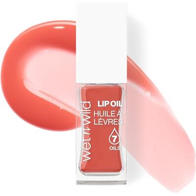 Wet n Wild Getöntes Lip Oil, Pflegendes & Nicht-Klebriges Rosa Lipgloss Mit 7 Natürlichen Ölen, Leichte Formel Für Spiegelähnlichen Glanzeffekt, Farbton Cedar Rose Wet n Wild Getöntes Lip Oil, Pflegendes & Nicht-Klebriges Rosa Lipgloss Mit 7 Natürlichen Ölen, Leichte Formel Für Spiegelähnlichen Glanzeffekt, Farbton Cedar Rose