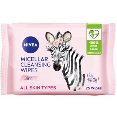 NIVEA - Mikellar Reinigungs-Tücher - 25 Stk - Make-up Entferner Tücher NIVEA - Mikellar Reinigungs-Tücher - 25 Stk - Make-up Entferner Tücher