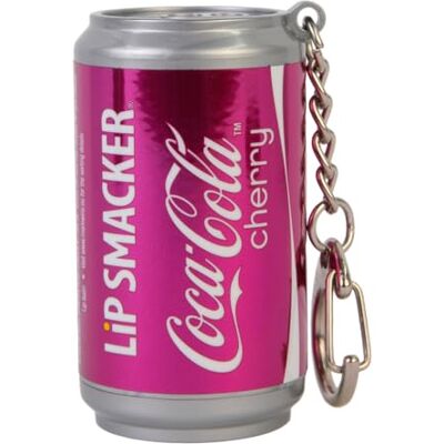 Lip Smacker Coca-Cola, Lippenbalsam für Kinder mit Original Cherry Coke Geschmack, Transparent und Feuchtigkeitsspendend Lip Smacker Coca-Cola, Lippenbalsam für Kinder mit Original Cherry Coke Geschmack, Transparent und Feuchtigkeitsspendend