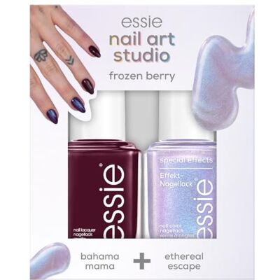 essie nail art studio Set frozen berry (Nagellack 44 bahama mama, special effects Nagellack 30 ethereal escape) essie nail art studio Set frozen berry (Nagellack 44 bahama mama, special effects Nagellack 30 ethereal escape)