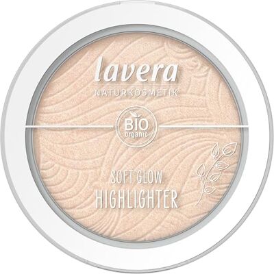 lavera Soft Glow Highlighter -Sunrise Glow 01- bis zu 12h Halt ultrafeine Schimmer-Pigmente seidige Textur vegan Naturkosmetik 5,5g lavera Soft Glow Highlighter -Sunrise Glow 01- bis zu 12h Halt ultrafeine Schimmer-Pigmente seidige Textur vegan Naturkosmetik 5,5g
