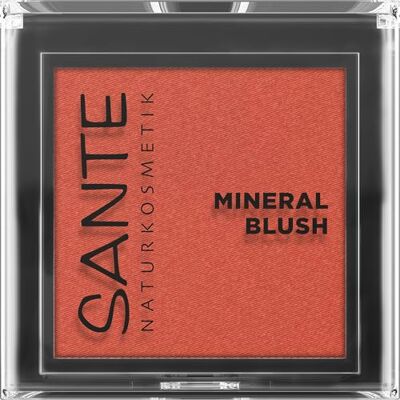 Sante Naturkosmetik Mineral Blush 02 Peach, hochpigmentierter Rouge mit Bio-Acaiöl für einen strahlenden Teint, zarter Schimmer & einfach zu verblenden, 5g Sante Naturkosmetik Mineral Blush 02 Peach, hochpigmentierter Rouge mit Bio-Acaiöl für einen strahlenden Teint, zarter Schimmer & einfach zu verblenden, 5g