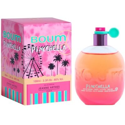 Jeanne Arthes Boum Pinkchella Eau de Parfum damen 100 ml Sprühflasche Vanille & Moschus Hergestellt in Grasse Jeanne Arthes Boum Pinkchella Eau de Parfum damen 100 ml Sprühflasche Vanille & Moschus Hergestellt in Grasse