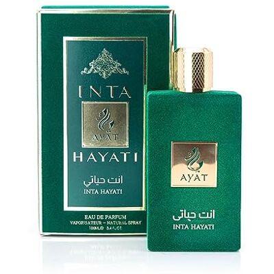 BUSINESS SQUARE BS Ayat Perfumes – Eau de Parfum für Damen 100ml – orientalischer arabischer Duft – Dubai hergestellt und entworfen in den Vereinigten Arabischen Emiraten (Inta Hayati) BUSINESS SQUARE BS Ayat Perfumes – Eau de Parfum für Damen 100ml – orientalischer arabischer Duft – Dubai hergestellt und entworfen in den Vereinigten Arabischen Emiraten (Inta Hayati)