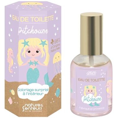 Nature & Senteurs Pitchoune Eau de Toilette 50 ml – Glitzereffekt – Duft Kirsche für kleine Mädchen 4 – 8 Jahre – hergestellt in Frankreich Nature & Senteurs Pitchoune Eau de Toilette 50 ml – Glitzereffekt – Duft Kirsche für kleine Mädchen 4 – 8 Jahre – hergestellt in Frankreich