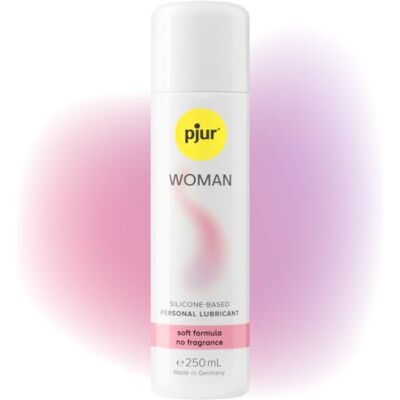 pjur WOMAN (250ml) Gleitgel für Frauen auf Silikonbasis für prickelnden Sex und längeren Spaß optimal für empfindliche Haut pjur WOMAN (250ml) Gleitgel für Frauen auf Silikonbasis für prickelnden Sex und längeren Spaß optimal für empfindliche Haut