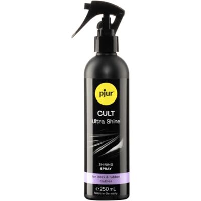 pjur CULT Ultra Shine Latex Pflege für intensiven Glanzeffekt ohne Nachpolieren auch für Gummi (250ml) pjur CULT Ultra Shine Latex Pflege für intensiven Glanzeffekt ohne Nachpolieren auch für Gummi (250ml)
